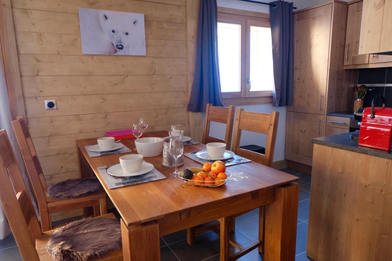 Appartement Soleil Blanc Residence Lodge Des Neiges تينْيِ المظهر الخارجي الصورة
