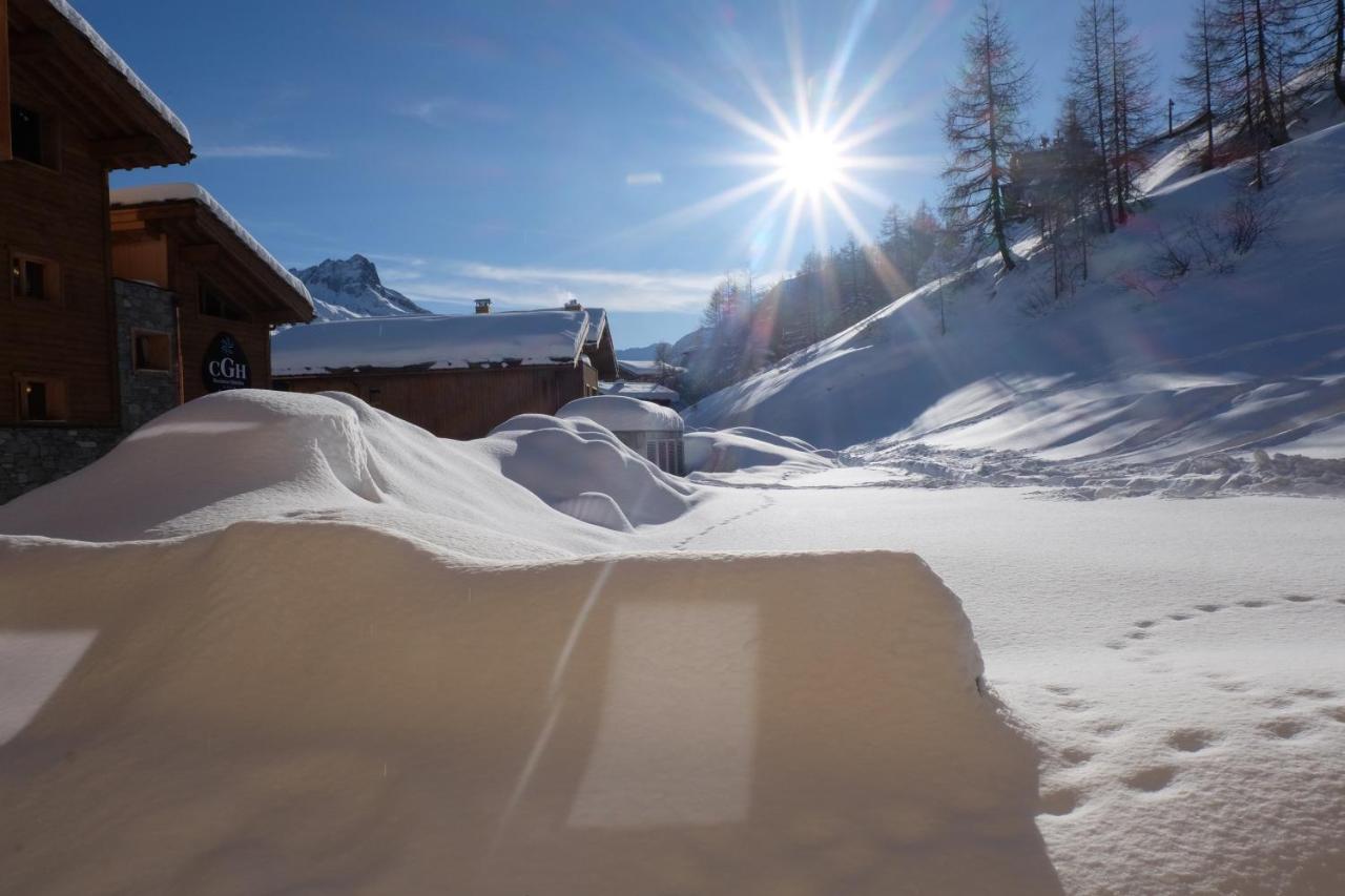 Appartement Soleil Blanc Residence Lodge Des Neiges تينْيِ المظهر الخارجي الصورة