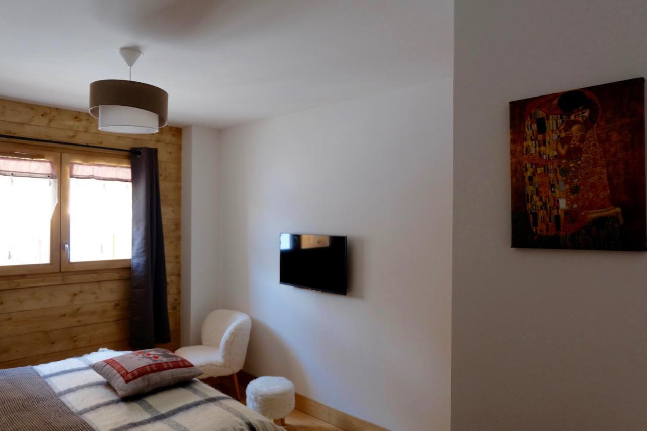 Appartement Soleil Blanc Residence Lodge Des Neiges تينْيِ المظهر الخارجي الصورة