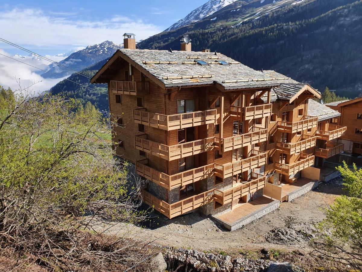 Appartement Soleil Blanc Residence Lodge Des Neiges تينْيِ المظهر الخارجي الصورة